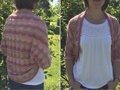 Strickanleitung für Ärmelschal "Sweet Candys"