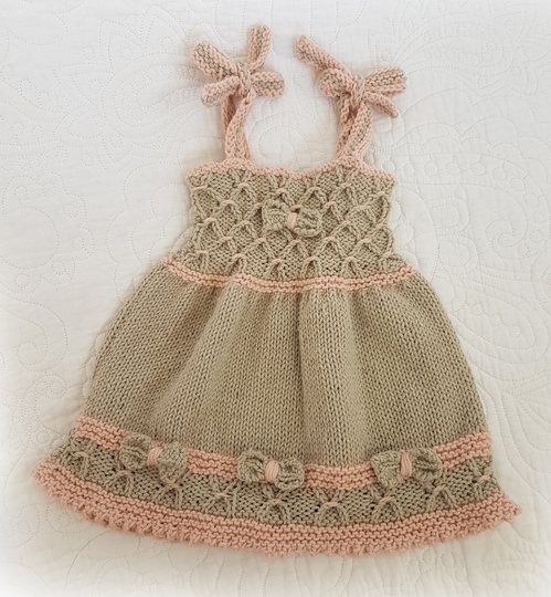 Little Bo-Peep Baby Dress, Bonnet and Bootie Set  (0 - 24 months)
