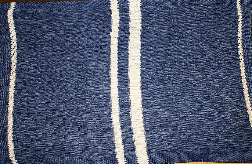 Strickanleitung_    Tischläufer-Raute