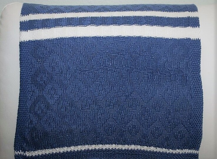 Strickanleitung_    Tischläufer-Raute