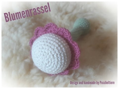 Häkelanleitung Blumerassel