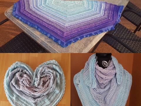 Häkeltuch Secret Love