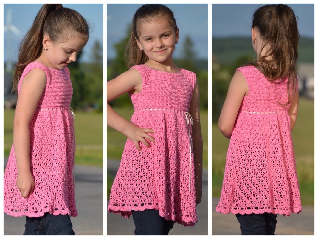 - LIANA - Tunika Babydoll, schnell und einfach alle Größen, ab 74 - 56 Damengröße häkeln, RVO Raglan, leicht anzupassen