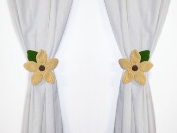 crochet pattern curtain bra flower PDF english-deutsch-dutch Ternura Amigurumi