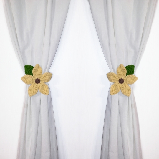 crochet pattern curtain bra flower PDF english-deutsch-dutch Ternura Amigurumi