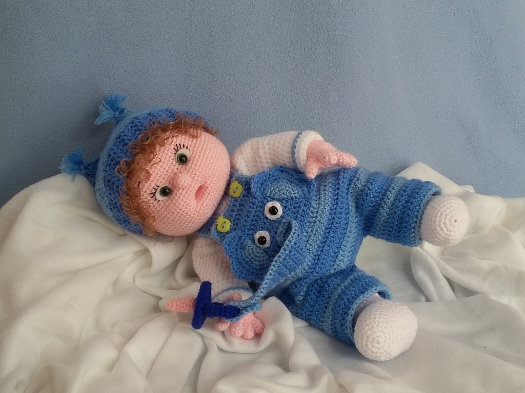 Häkelanleitung Baby Loui