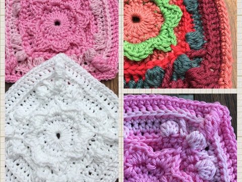 Granny Square "Romantik"