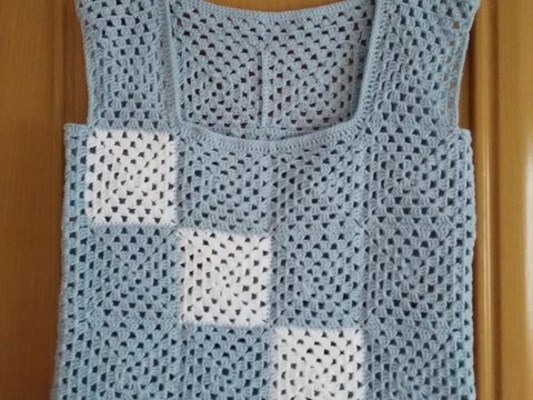 Häkeltop/Pullunder Granny