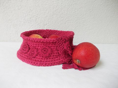 Häkelanleitung Deko-Korb/Utensilo, größenvariabel