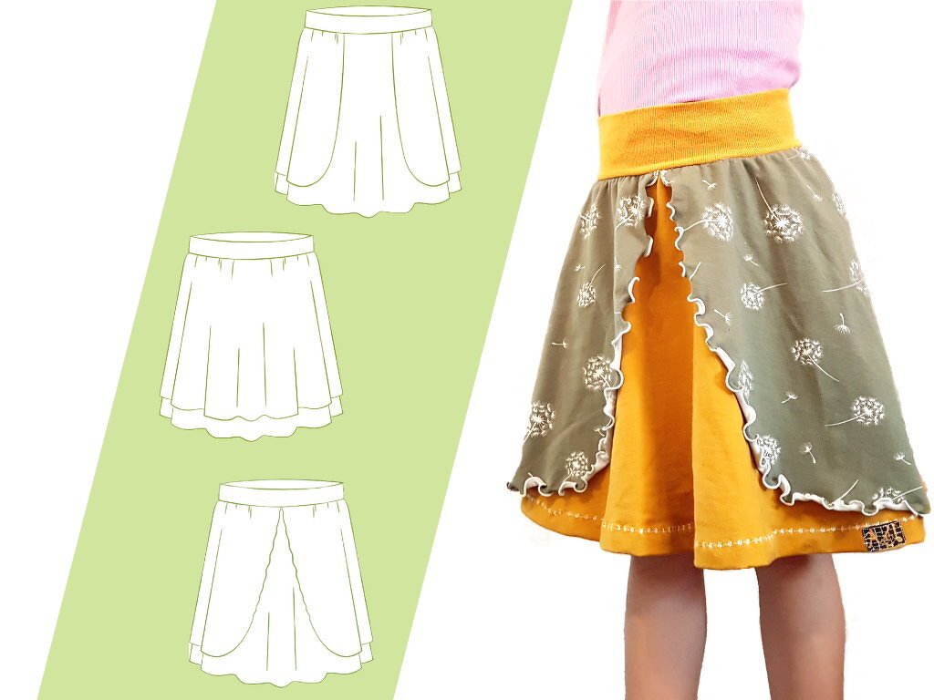 E-Book Schnittmuster Rock Eleara Nähanleitung