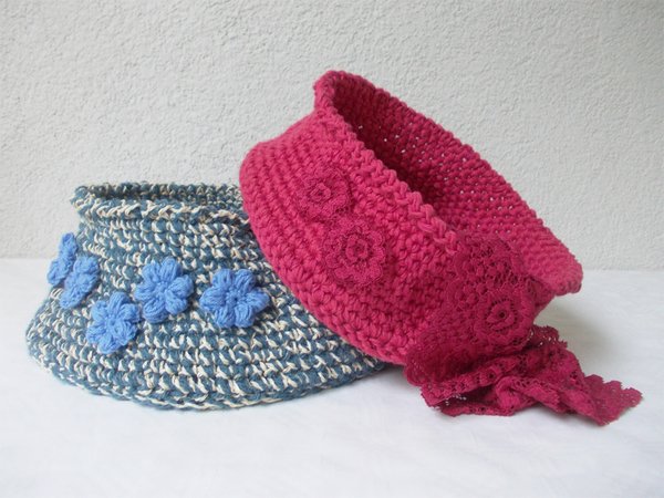 crochet pattern basket 2 and more sizes, decoration