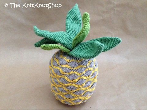 PDF Häkelanleitung Obst Ananas