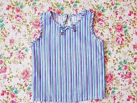 Shirt summer PDF sewing pattern sizes 1 to 7 years