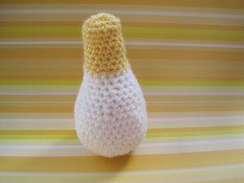 Häkelanleitung Glühbirne Wilfred- kostenlos und auch für Anfänger geeignet