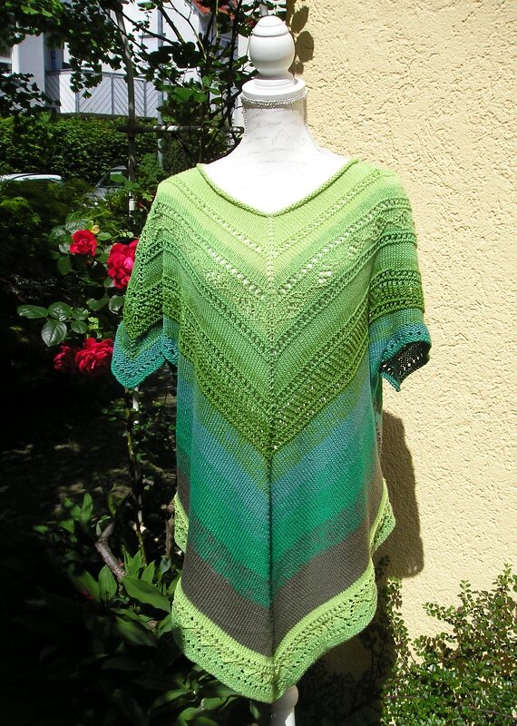 Strickanleitung Tunika "Grünland"