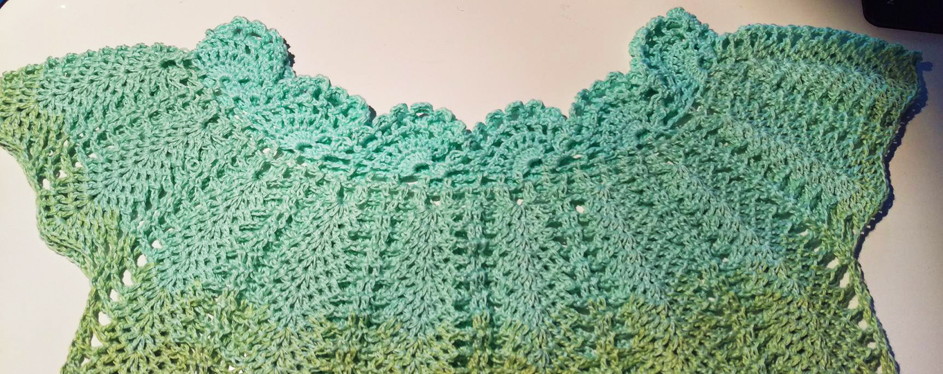 Häkelkleid/Tunika "Flausi" Größe 34-44