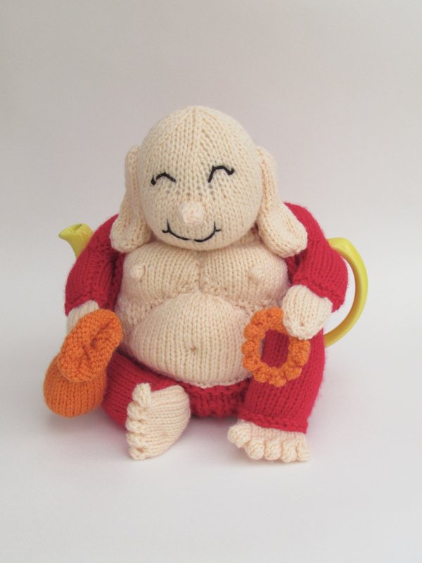 Happy Buddha tea cosy - Image 2