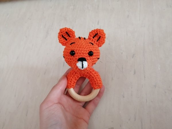 Tiger Rattle - Crochet Pattern