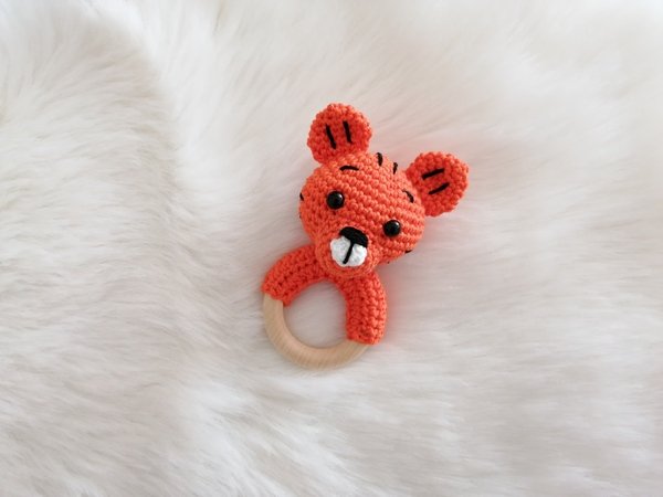 Tiger Rattle - Crochet Pattern