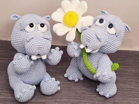 Häkelanleitung "Lovely Hippo"
