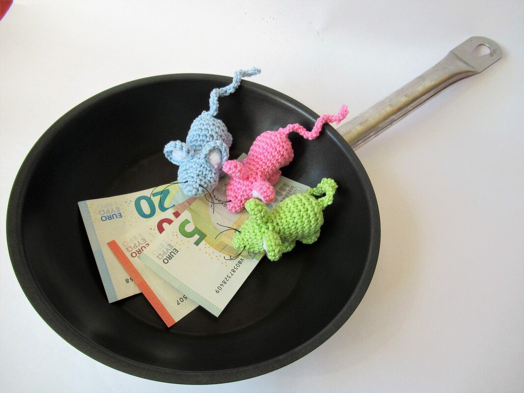 Häkelanleitung Bunte Mäuse - Bild 4