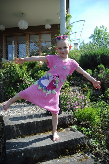 Anleitung Feenkleid Gr. 110-116 (anpassbar für andere Größen)