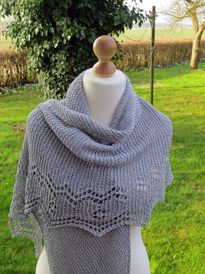 Strickanleitung Lace-Dreieckstuch