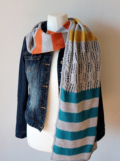 Strickanleitung Stola "Mix it up"