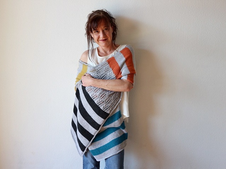 Strickanleitung Stola "Mix it up"