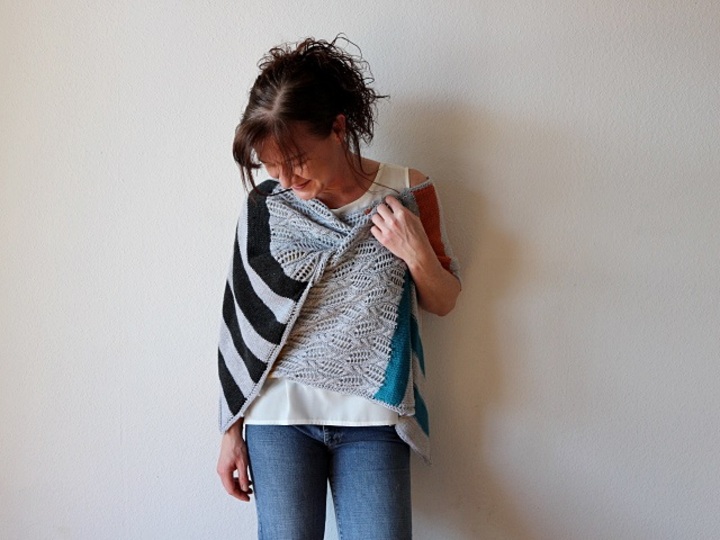 Strickanleitung Stola "Mix it up"