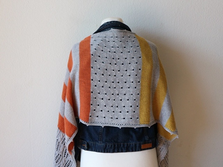 Strickanleitung Stola "Mix it up"