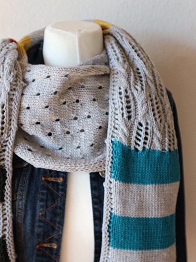 Strickanleitung Stola "Mix it up"