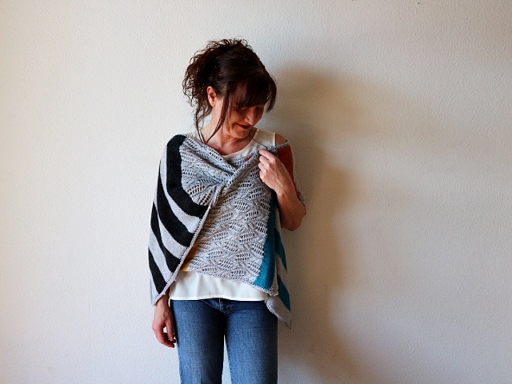 Strickanleitung Stola "Mix it up"