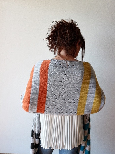 Strickanleitung Stola "Mix it up"