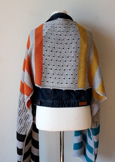 Strickanleitung Stola "Mix it up"