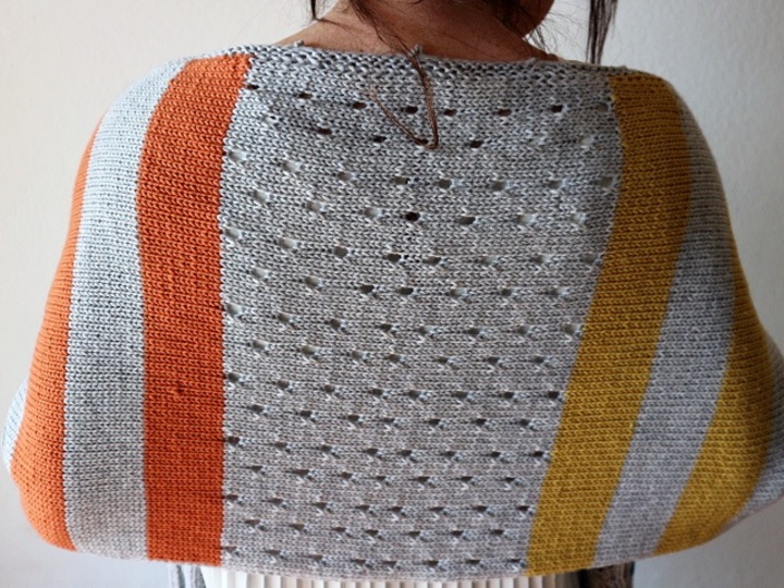 Strickanleitung Stola "Mix it up"