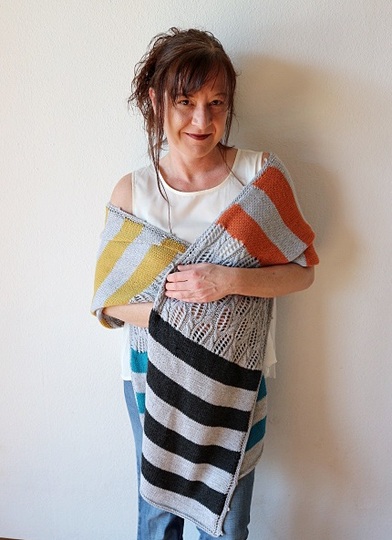 Strickanleitung Stola "Mix it up"