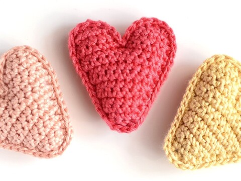 Häkelanleitung kleines Herz