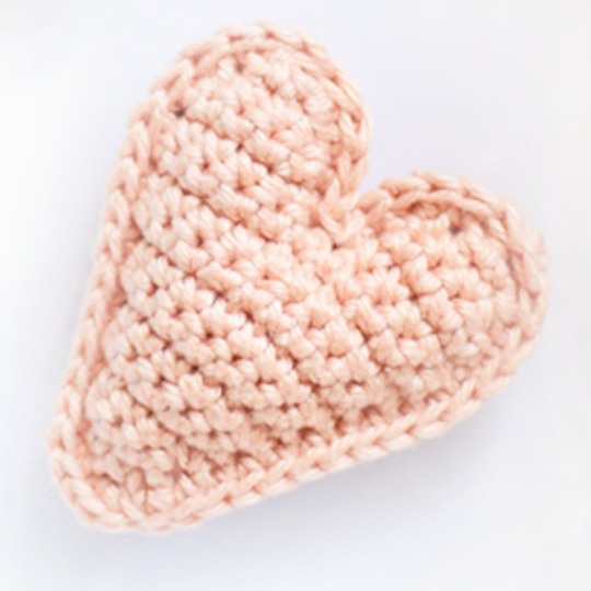 Häkelanleitung kleines Herz