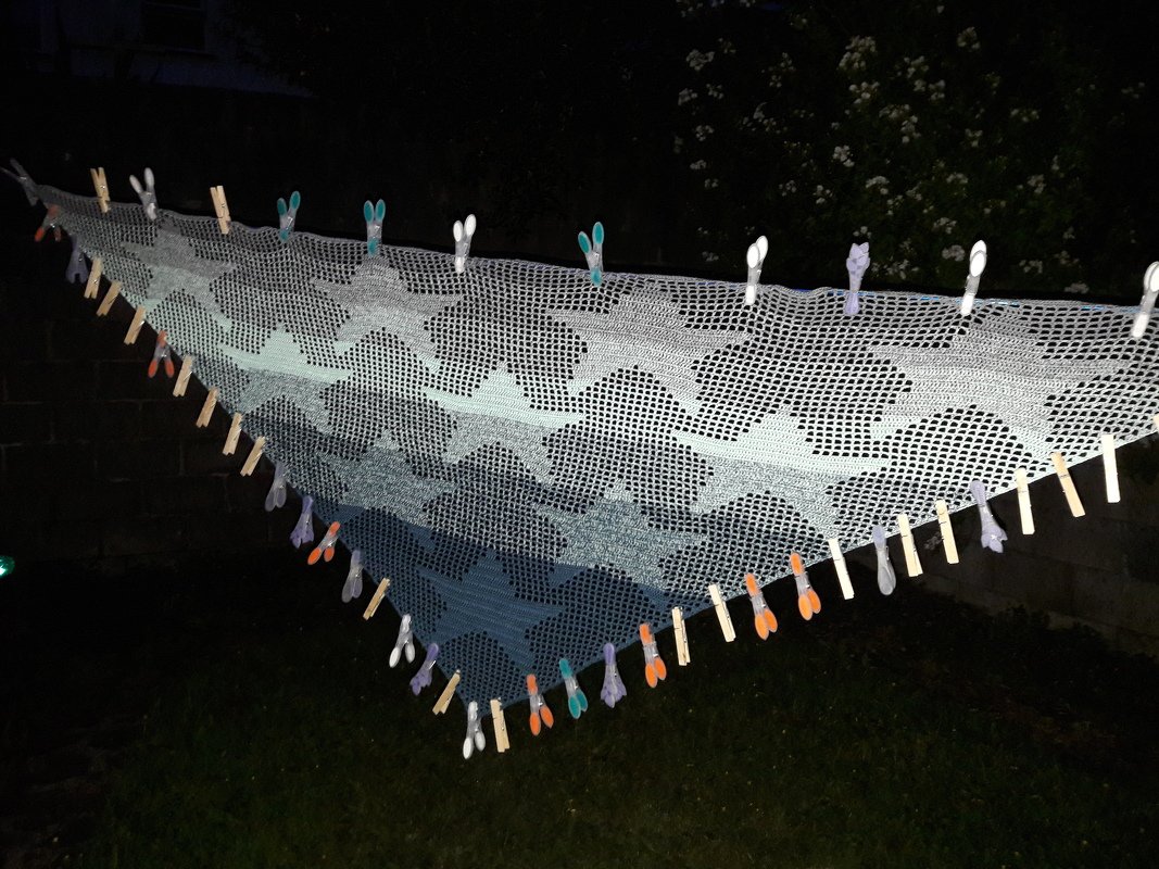 Dreieckstuch Big Stars