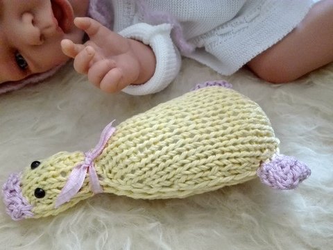 Strickanleitung Entlein