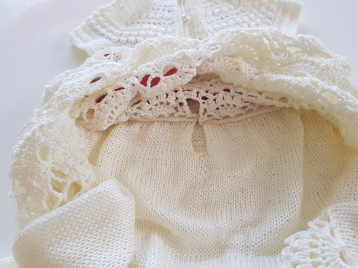 Taufkleid gehäkelt/Festkleid