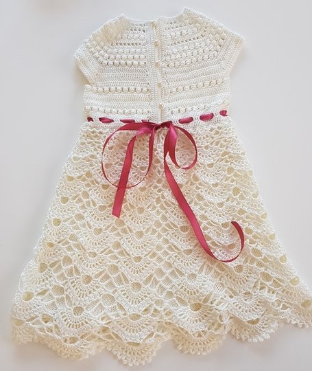 Taufkleid gehäkelt/Festkleid