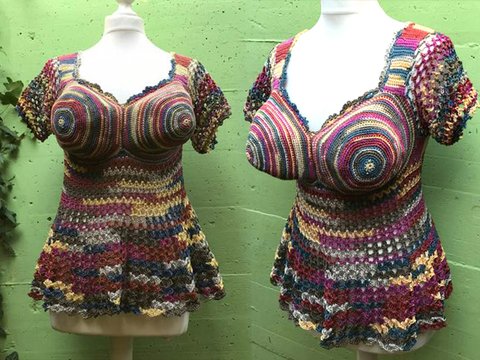 Oberteil „Busenfreundin“  toll für großen Größen! VORSICHT: sehr Sexy !!!