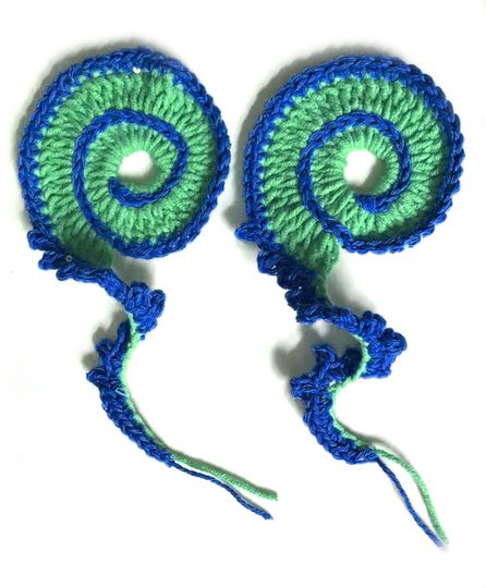 Lustiges Schwurbelornament