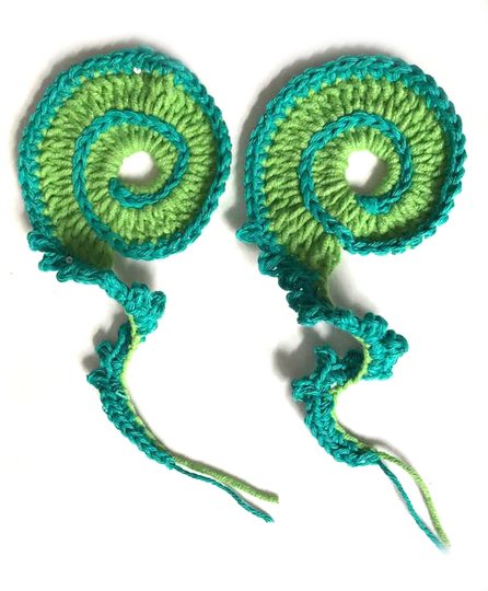 Lustiges Schwurbelornament