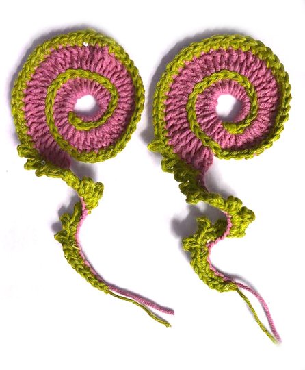 Lustiges Schwurbelornament