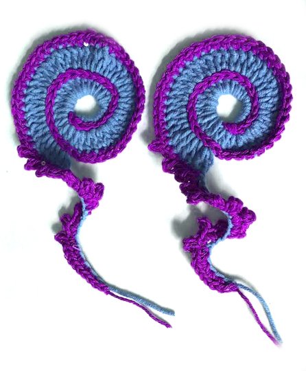 Lustiges Schwurbelornament