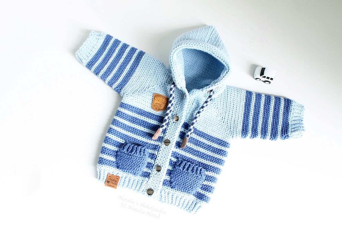Kids jacket "Maxim", raglan, seamless Size: 0 m. - 5 y.
