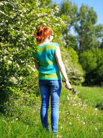 Shirt, Top Tunika "Flower Power" alle Größen